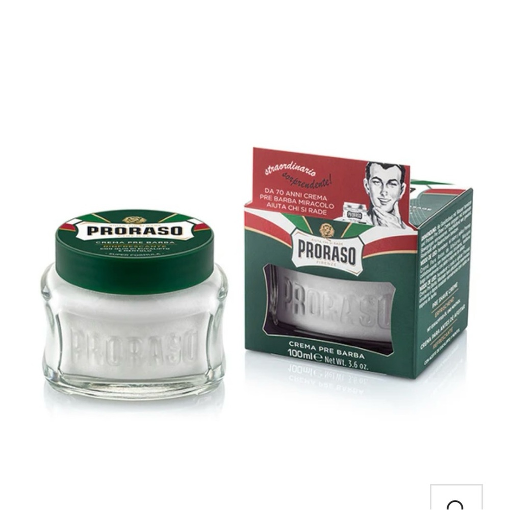 PRORASO - Pre-Shave Cream with Eucalyptus and Menthol 🌿🌿🌿